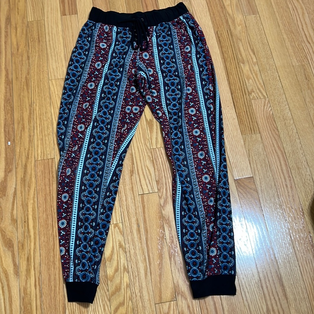 Patterned Soft Joggers